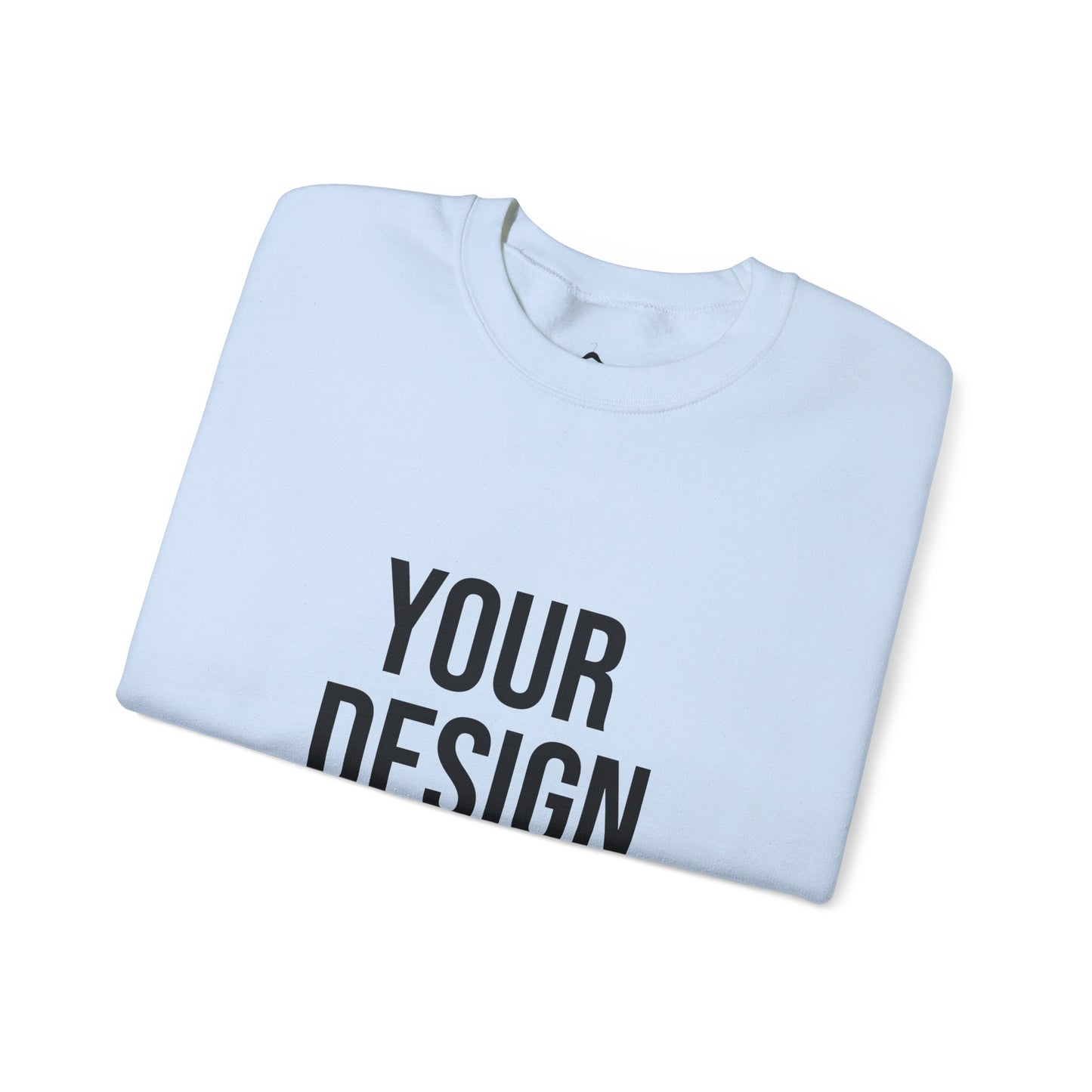Your Design Here Custom Printed Crewneck Sweatshirt