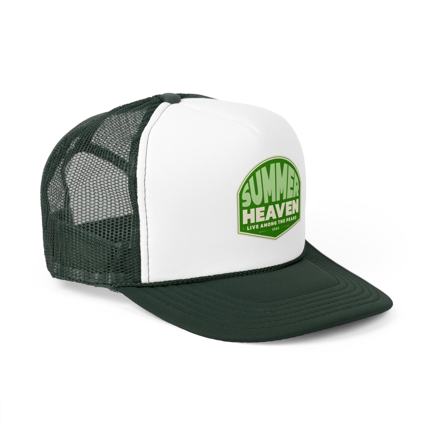 Summer Heaven Trucker Cap - Live Among the Peaks