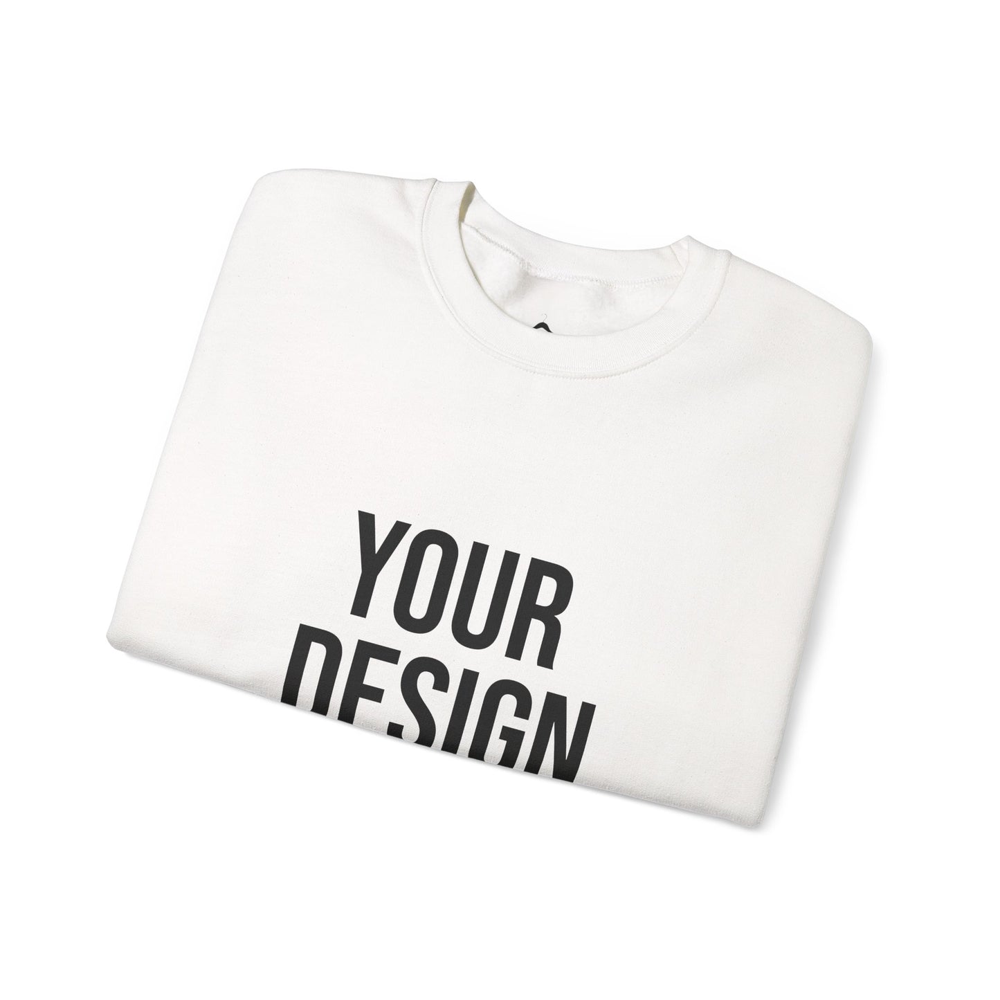 Your Design Here Custom Printed Crewneck Sweatshirt
