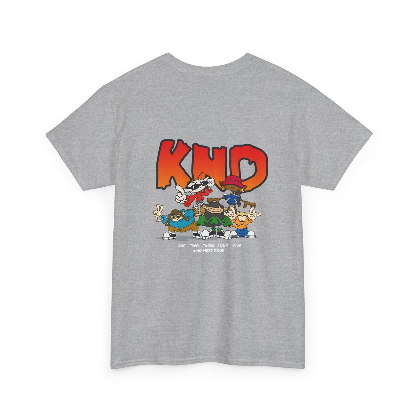 Cartoon Inspired Tee - Unisex Heavy Cotton Shirt for a Fun Look