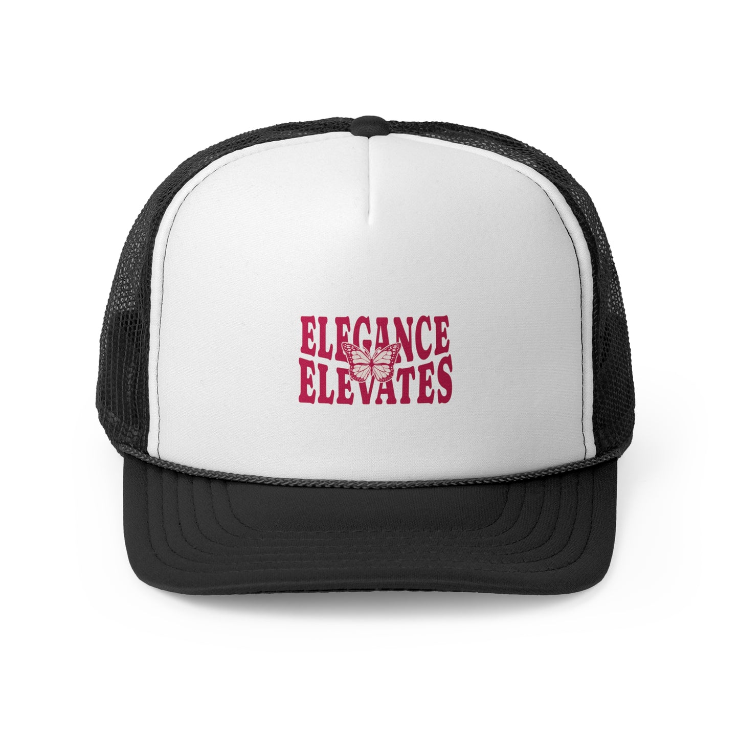 Elegant Elevation Trucker Cap - Trendy Headwear