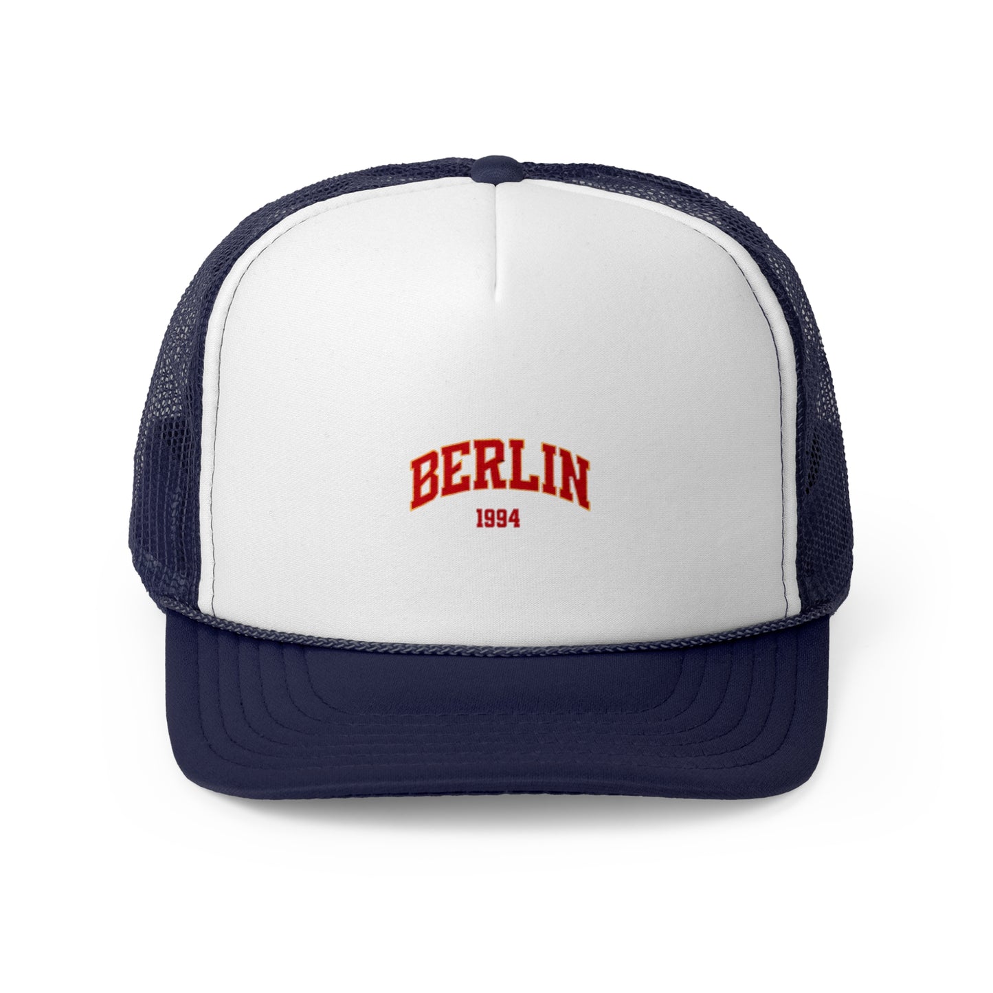 Vintage Berlin Trucker Cap - Classic Style Hat for Daily Wear