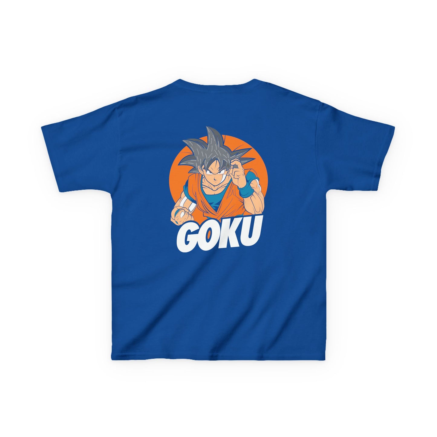 Goku Kids Heavy Cotton Tee – Fun Anime T-Shirt for Young Fans