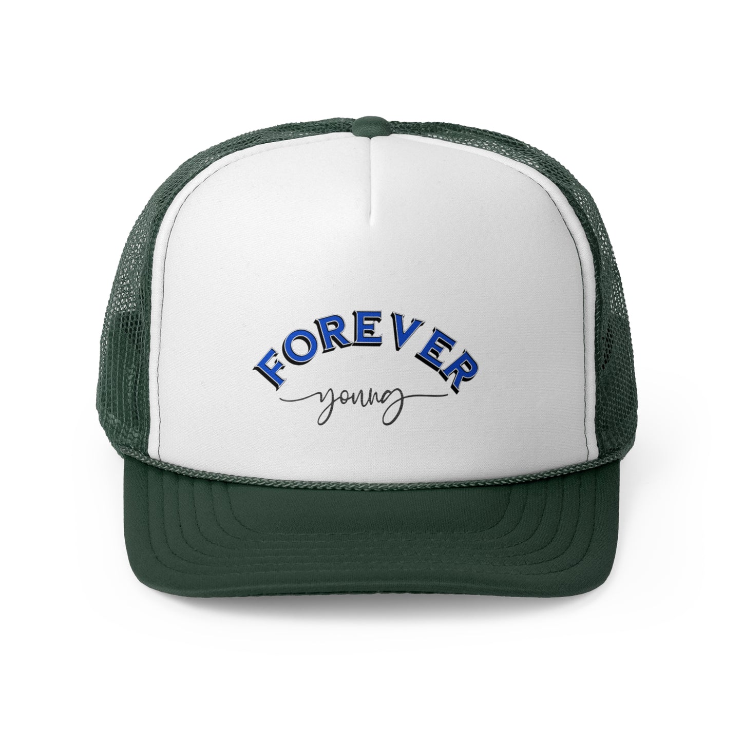 Forever Young Trucker Cap - Stylish Snapback Hat for Casual Outings