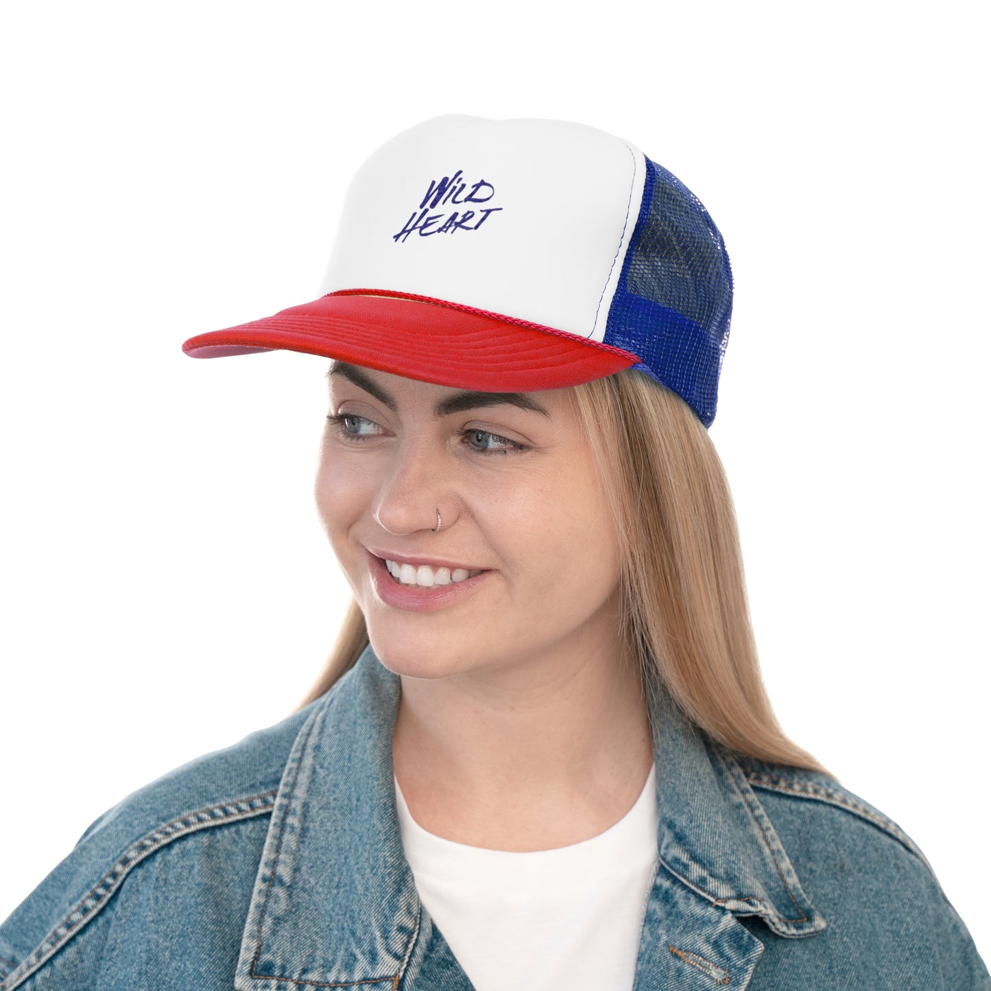 Wild Heart Trucker Cap - Stylish Hat for Adventurers and Free Spirits