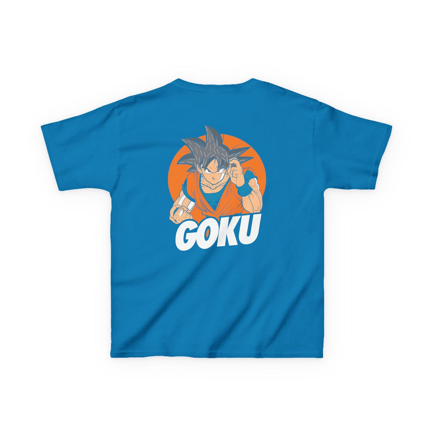 Goku Kids Heavy Cotton Tee – Fun Anime T-Shirt for Young Fans
