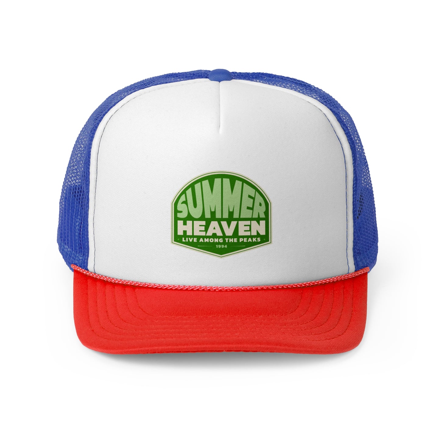 Summer Heaven Trucker Cap - Live Among the Peaks