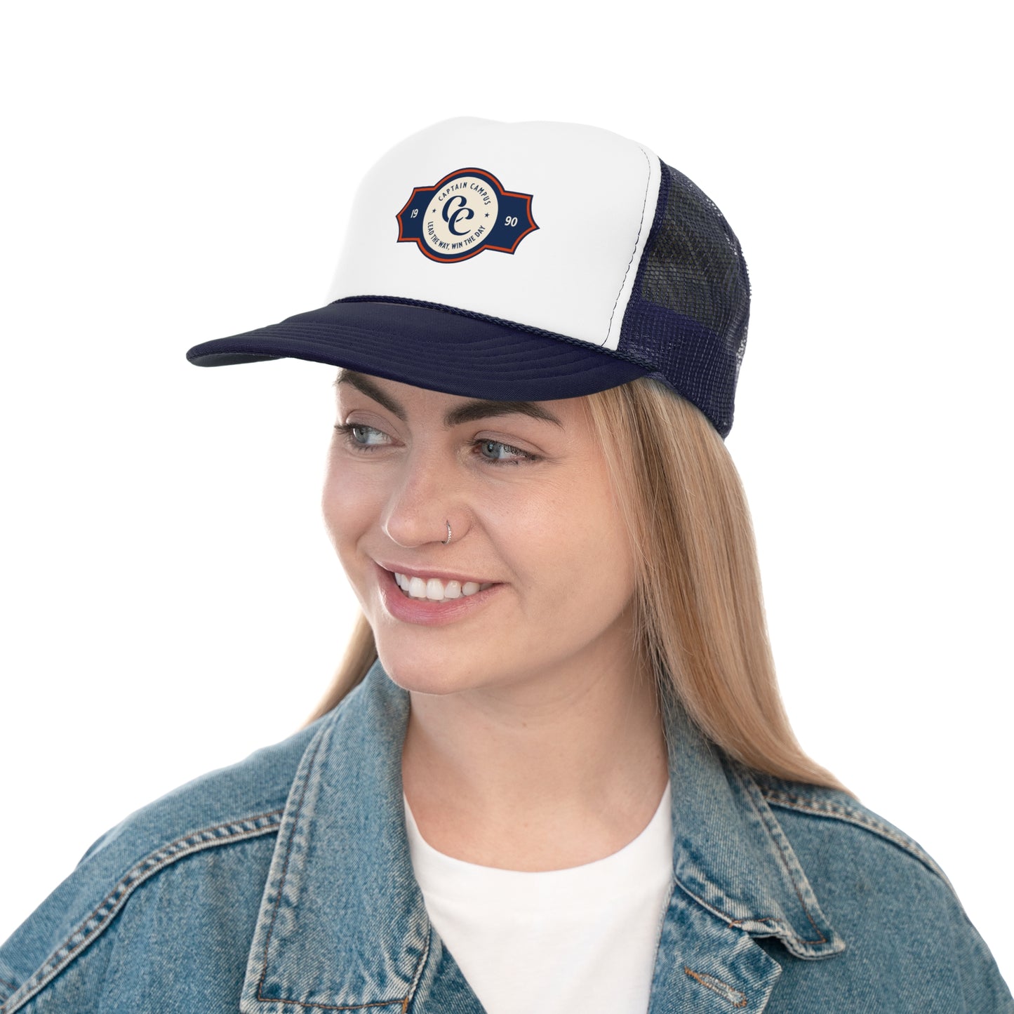 Vintage Captain Camping Trucker Caps - Retro Style, Adventure Ready