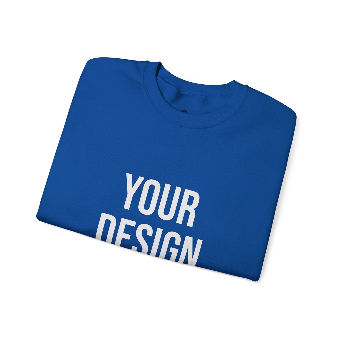 Your Design Here Custom Printed Crewneck Sweatshirt