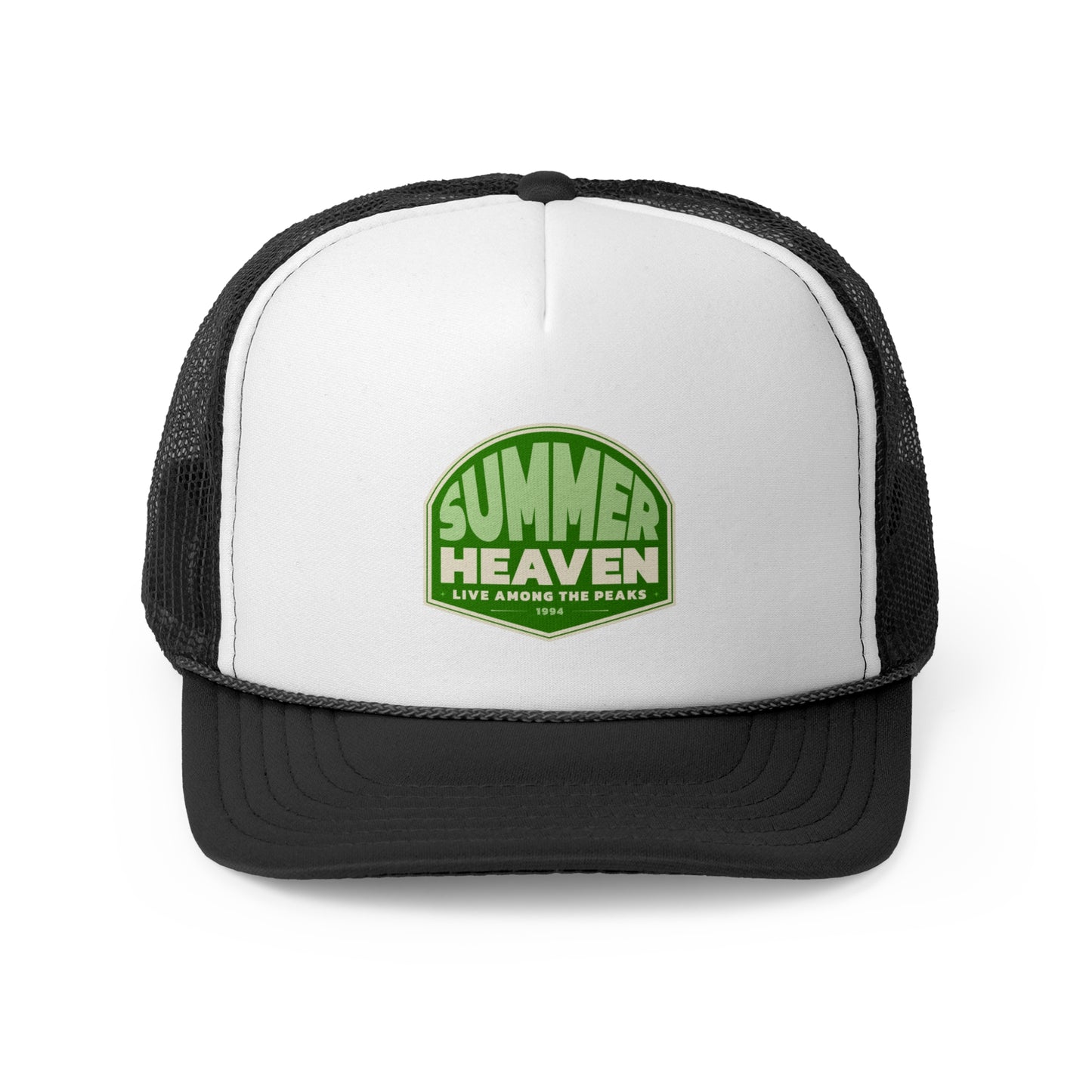 Summer Heaven Trucker Cap - Live Among the Peaks