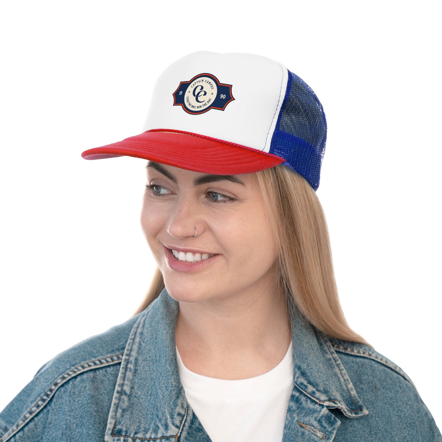 Vintage Captain Camping Trucker Caps - Retro Style, Adventure Ready