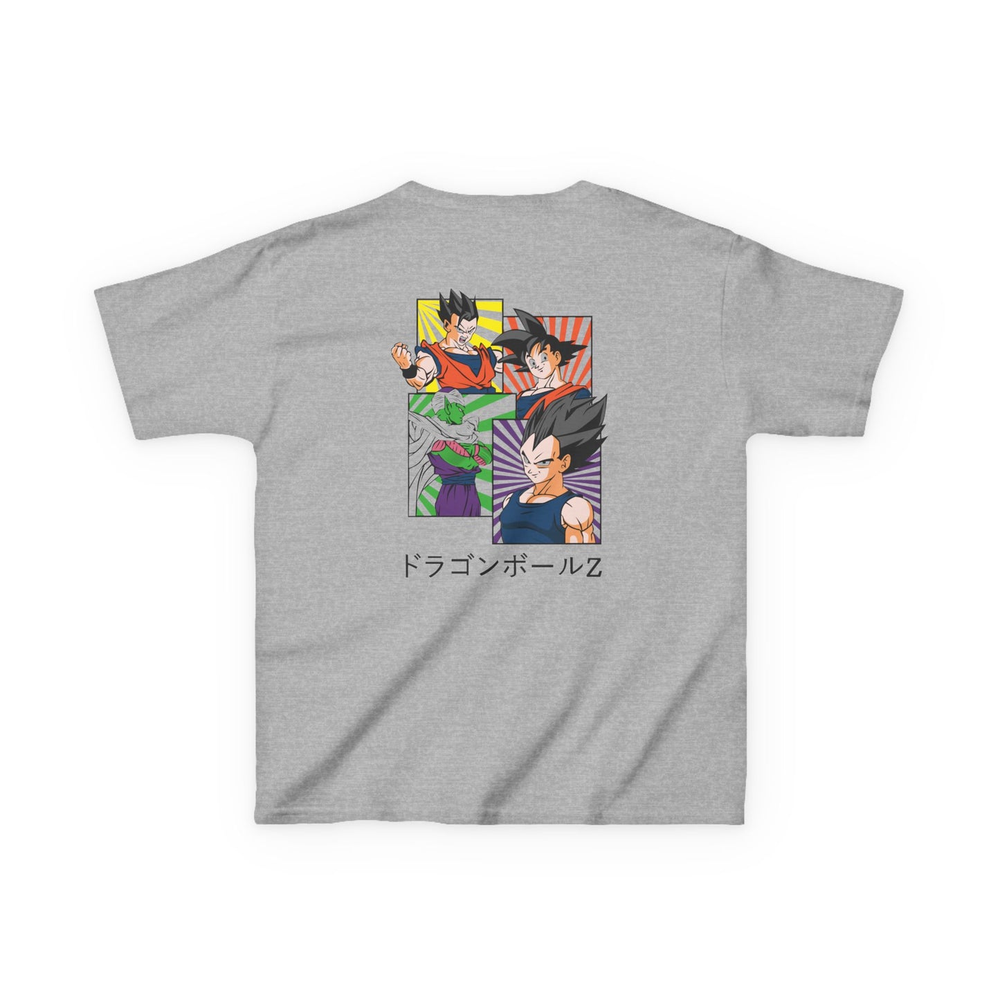 Kids Dragon Ball Z Graphic Tee - Heavy Cotton T-Shirt for Young Fans
