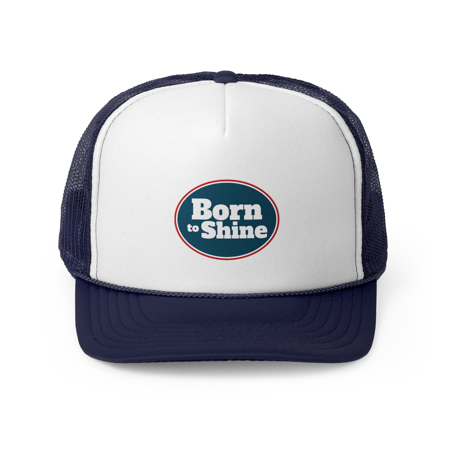 Born to Shine Trucker Cap - Inspirational Outdoor Hat for Adventure Lovers