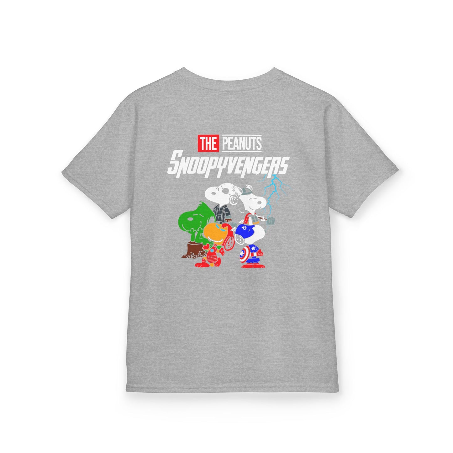 Kids Snoopyvengers Graphic Tee - Fun Cotton T-Shirt for Young Fans