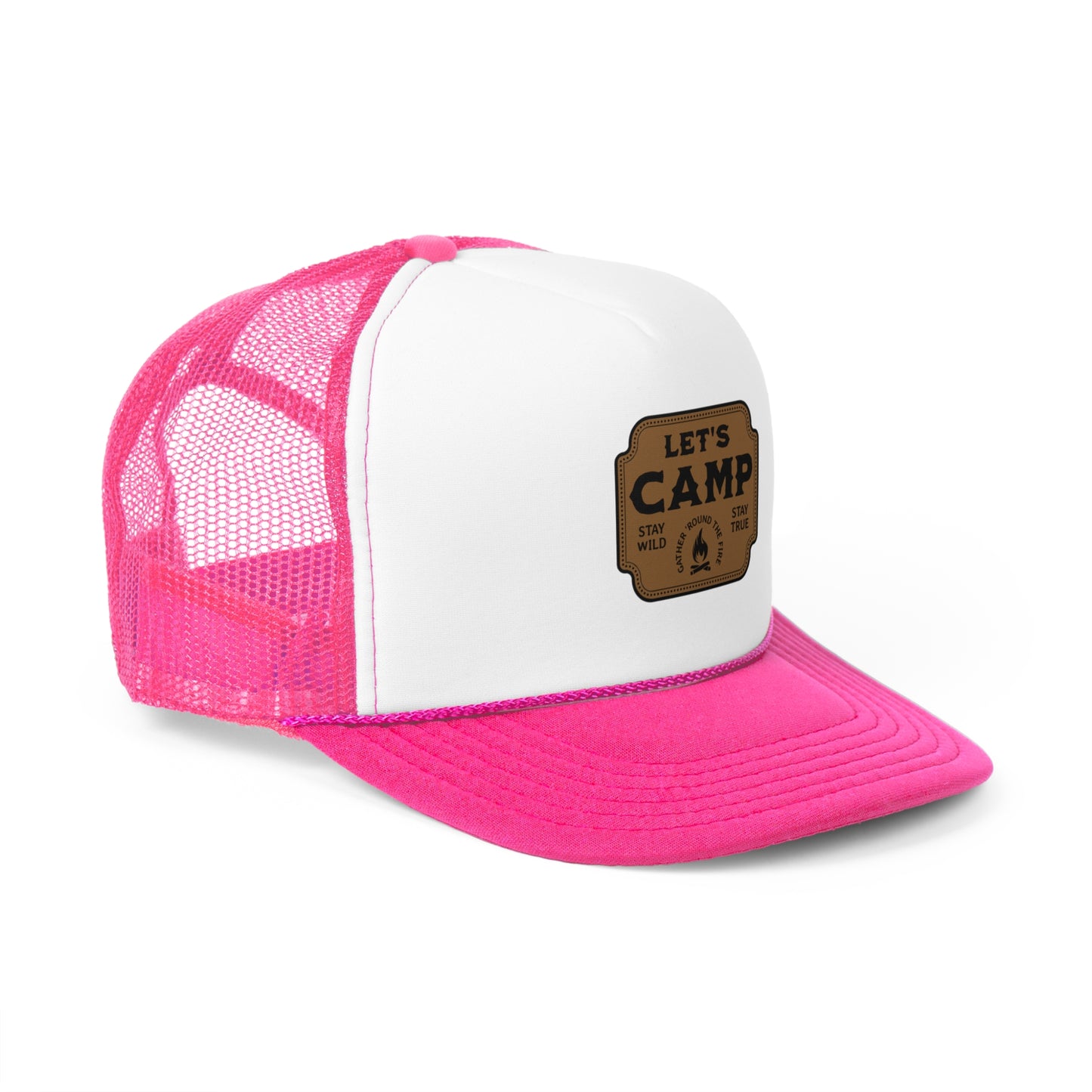 Lets Camp Trucker Cap Everyday Wear