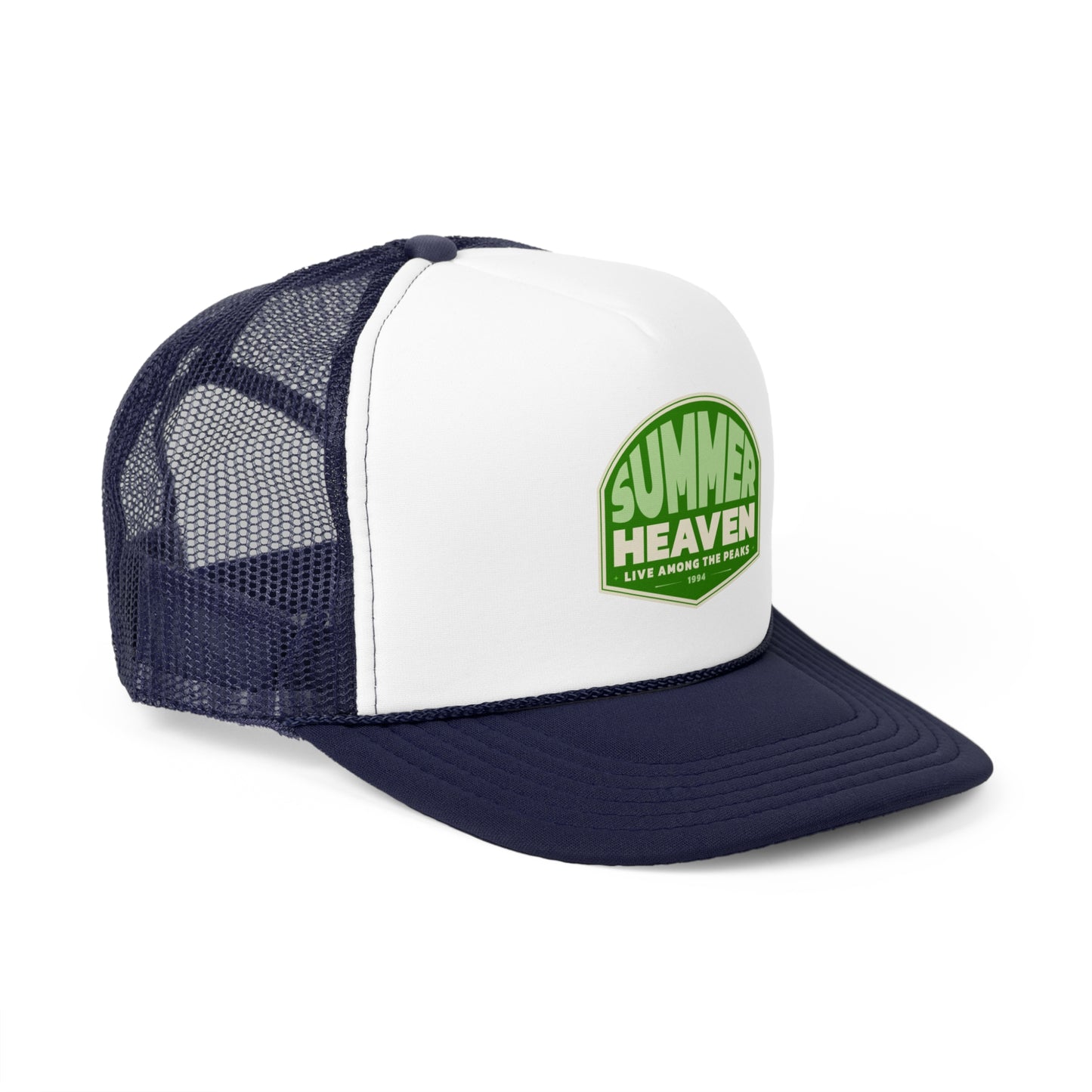 Summer Heaven Trucker Cap - Live Among the Peaks