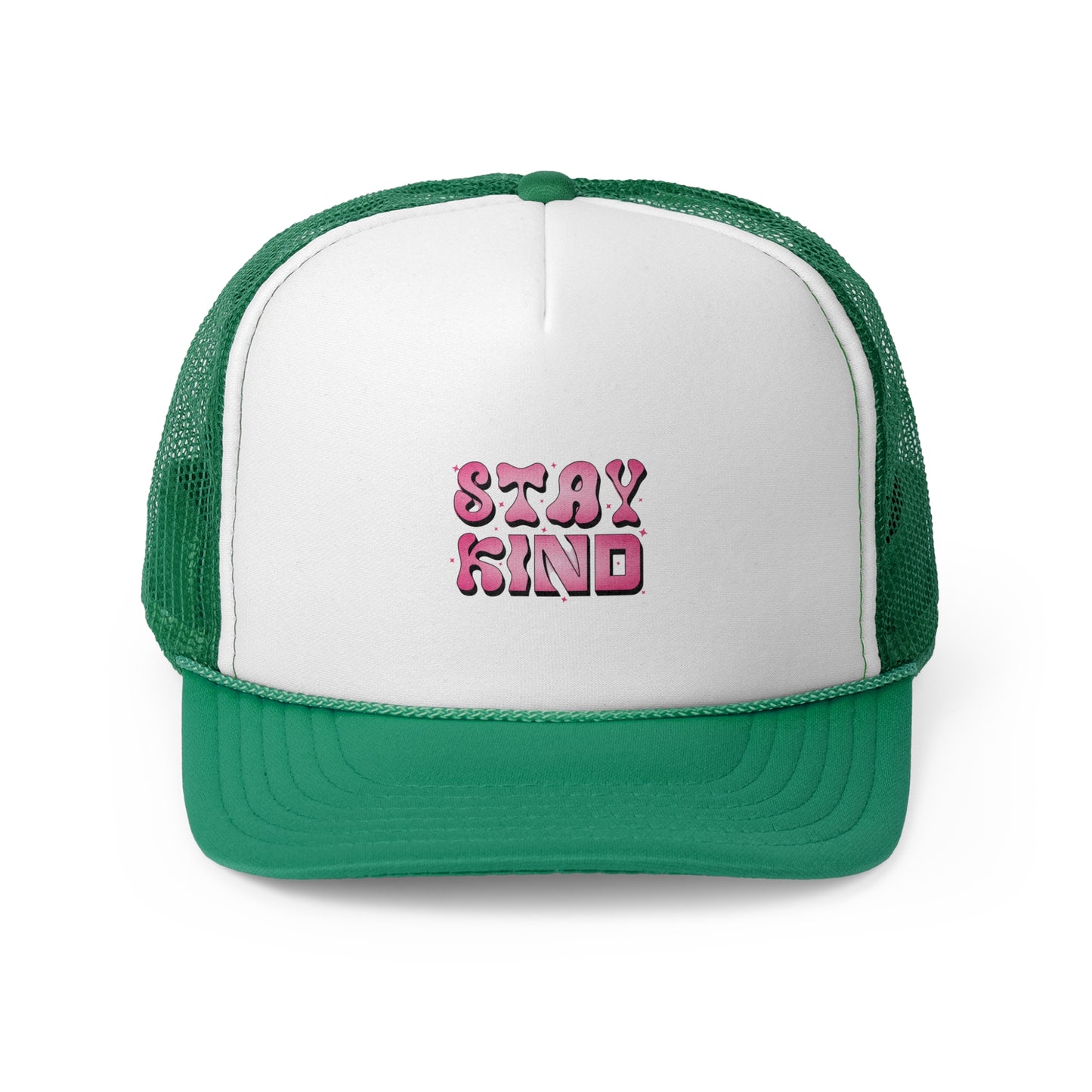 Stay Kind Trucker Cap - Positive Vibes Hat for Casual Outings