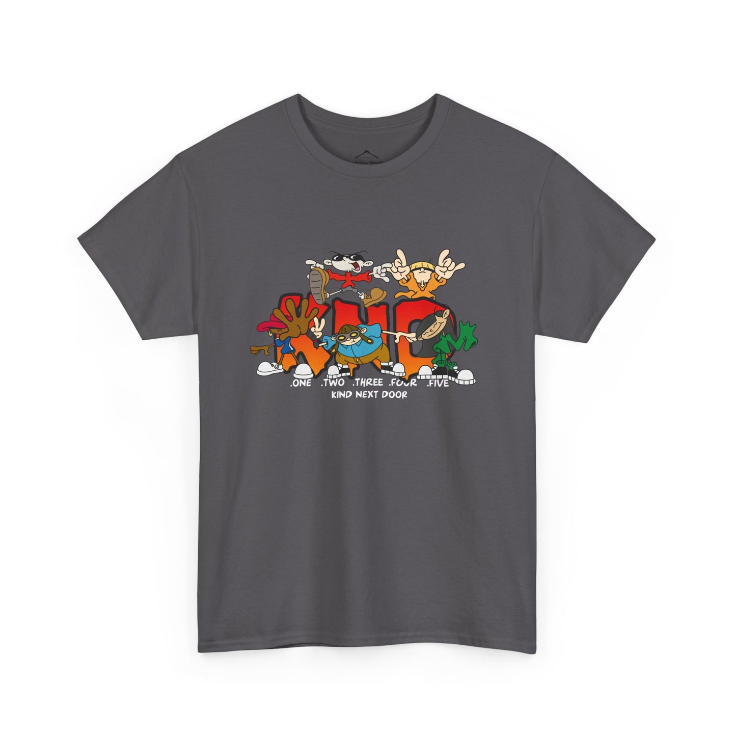 Cartoon Inspired Tee - Unisex Heavy Cotton Shirt for a Fun Look