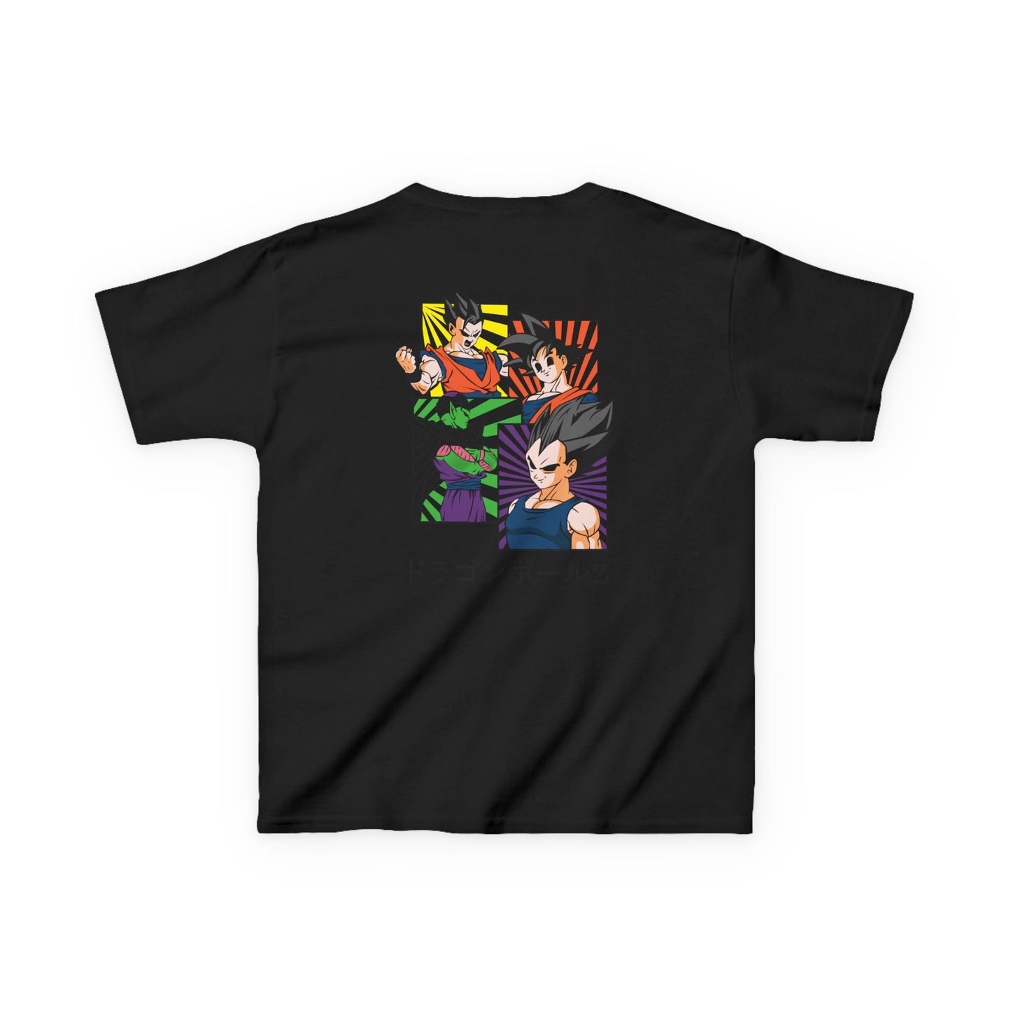 Kids Dragon Ball Z Graphic Tee - Heavy Cotton T-Shirt for Young Fans