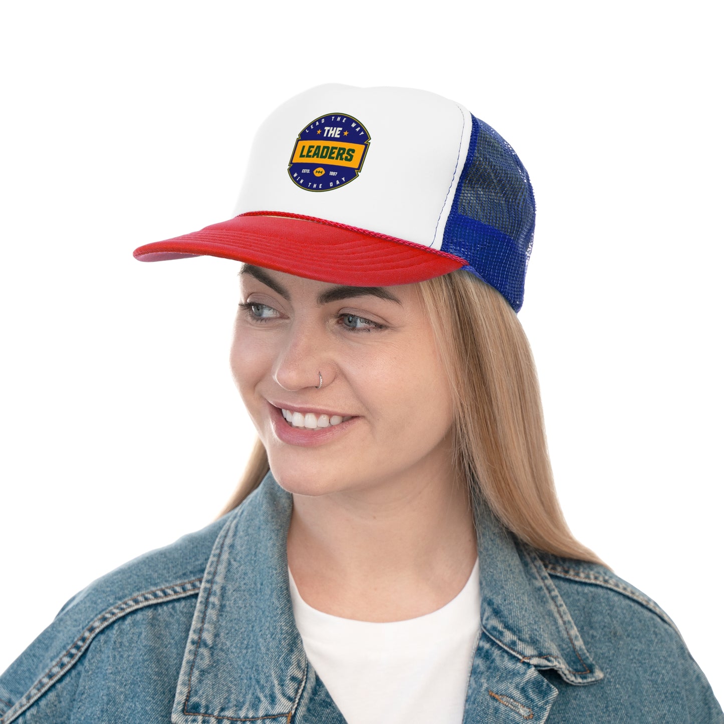 Leaders Trucker Cap - Stylish Mesh Hat for Team Spirit & Outdoor Fun