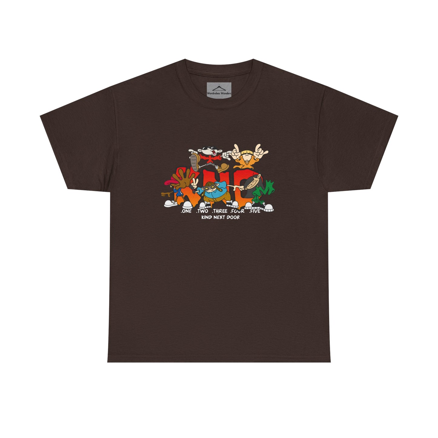 Cartoon Inspired Tee - Unisex Heavy Cotton Shirt for a Fun Look