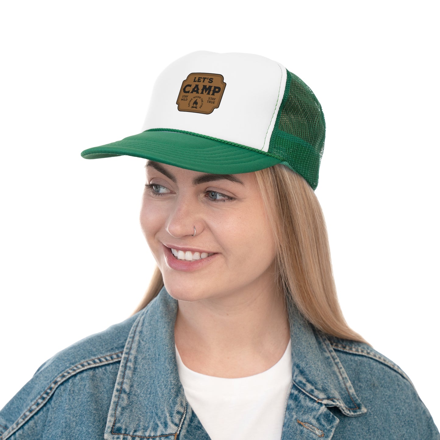 Lets Camp Trucker Cap Everyday Wear
