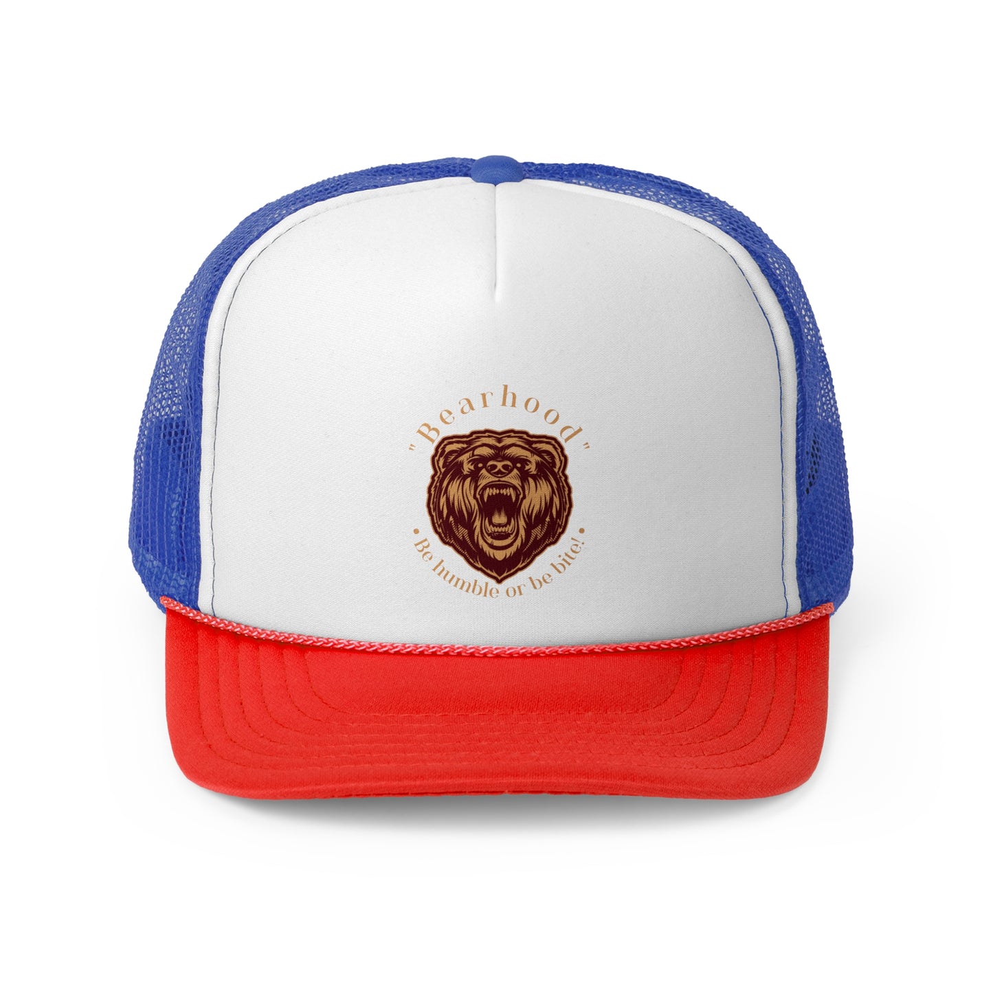Bearhood Trucker Cap - Stay Humble, Stay Fierce