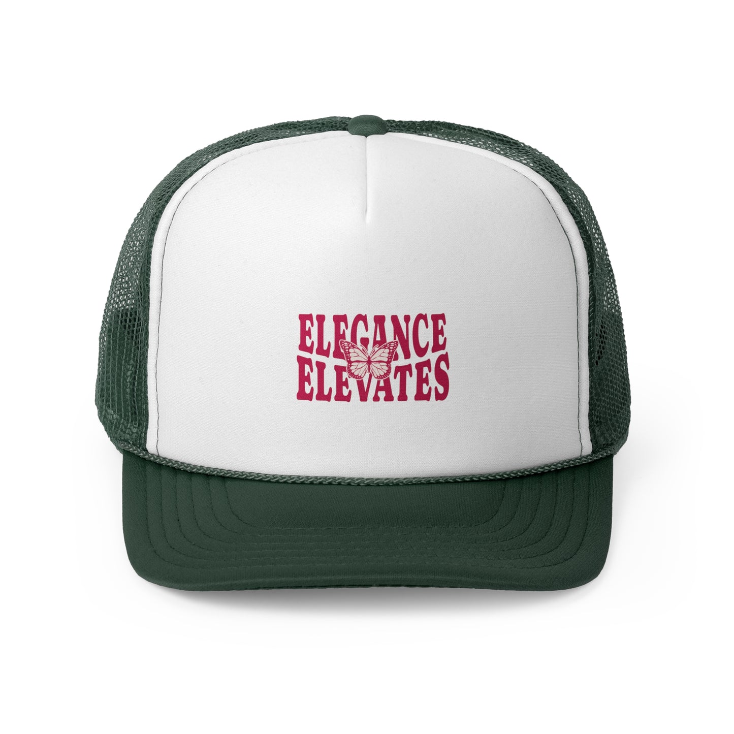 Elegant Elevation Trucker Cap - Trendy Headwear