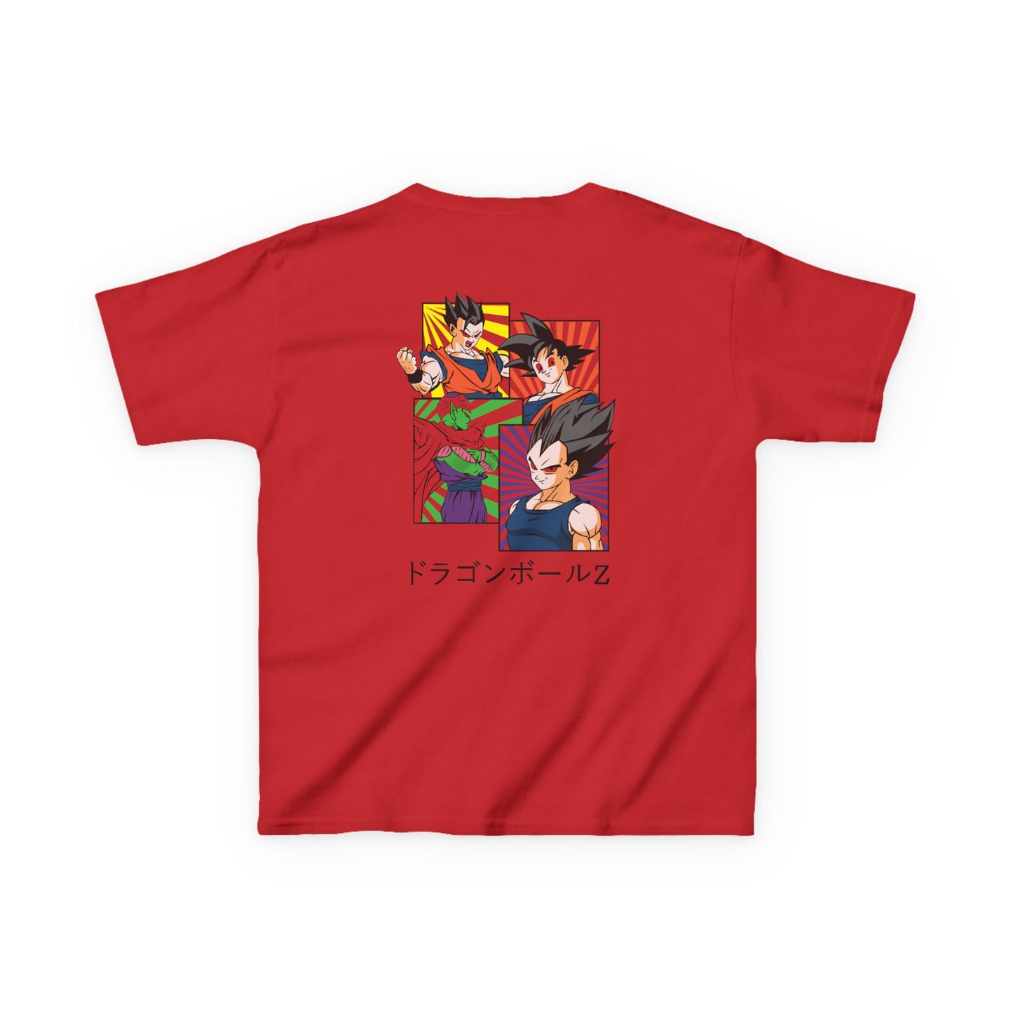 Kids Dragon Ball Z Graphic Tee - Heavy Cotton T-Shirt for Young Fans
