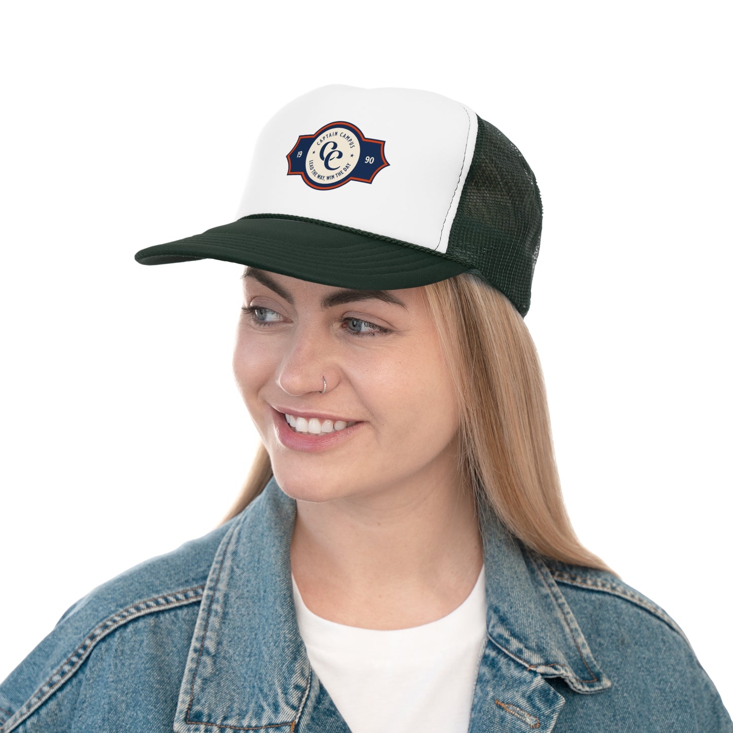 Vintage Captain Camping Trucker Caps - Retro Style, Adventure Ready