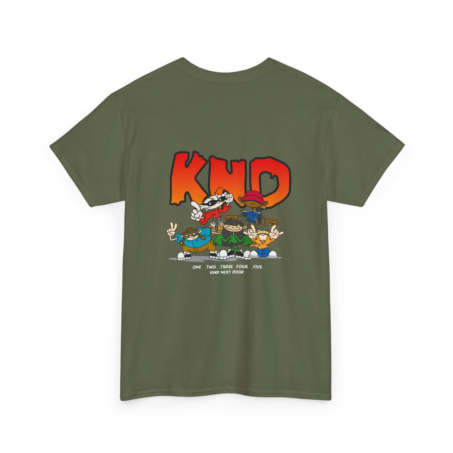 Cartoon Inspired Tee - Unisex Heavy Cotton Shirt for a Fun Look