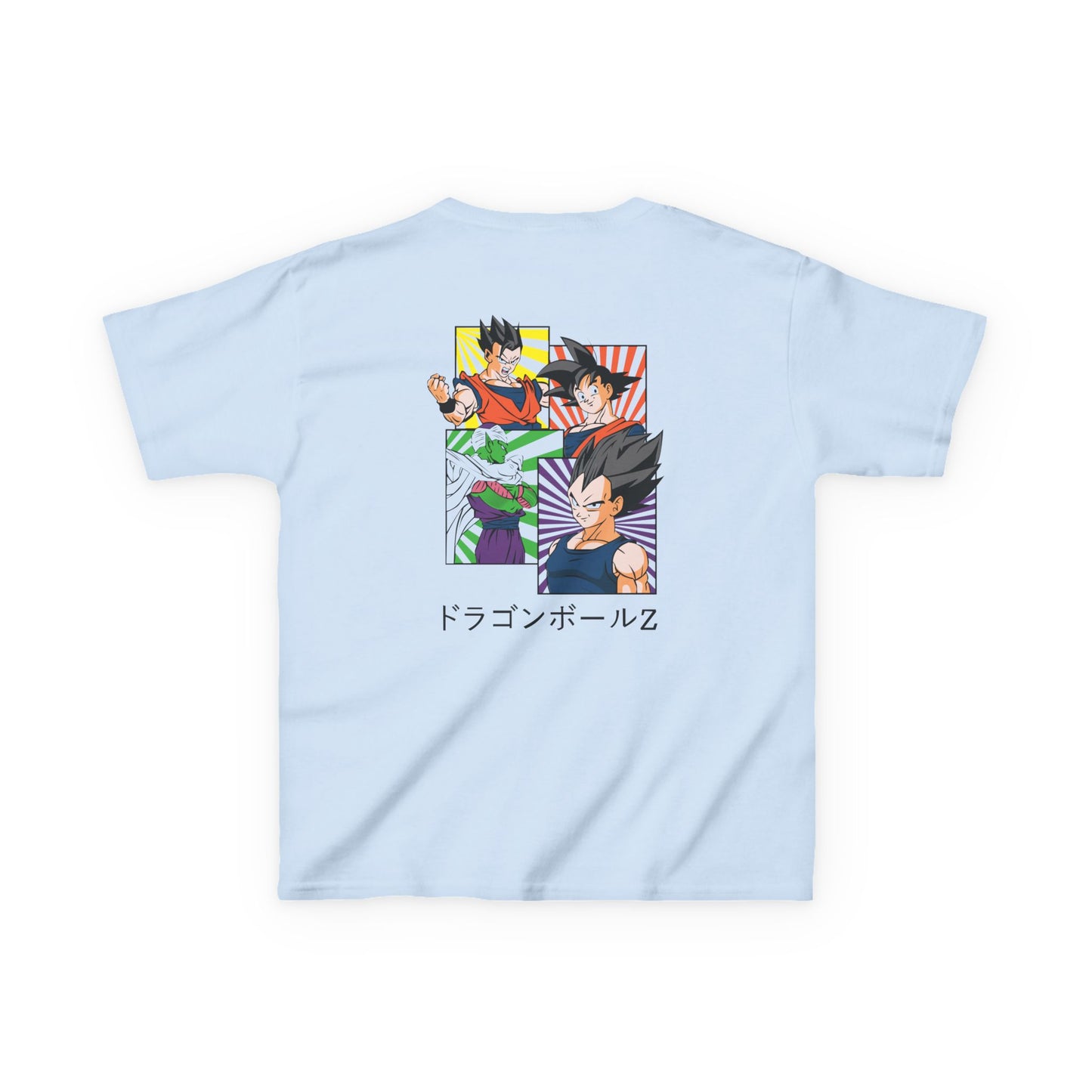 Kids Dragon Ball Z Graphic Tee - Heavy Cotton T-Shirt for Young Fans