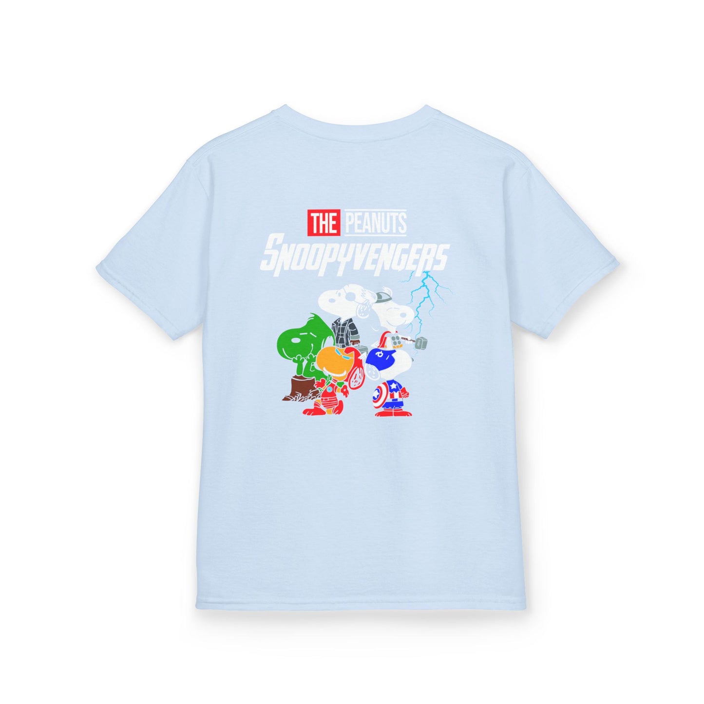 Kids Snoopyvengers Graphic Tee - Fun Cotton T-Shirt for Young Fans