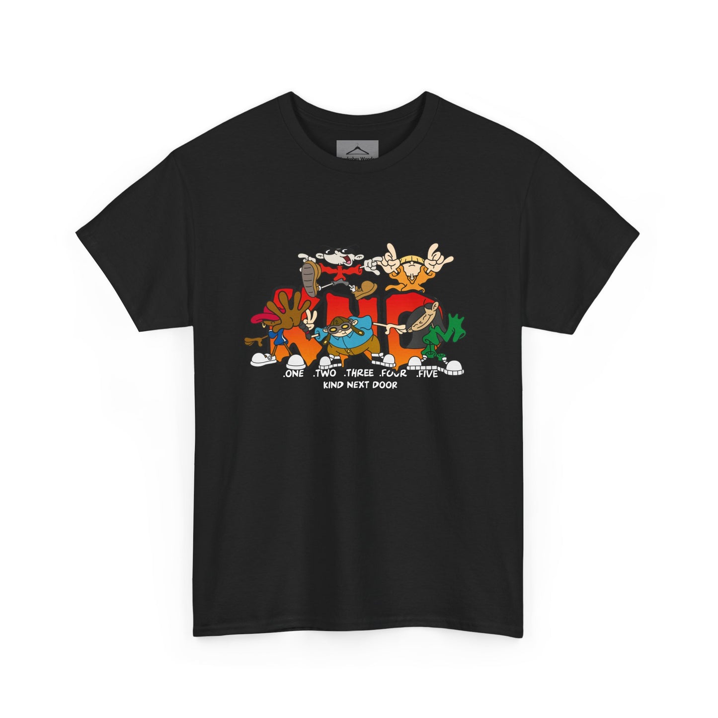 Cartoon Inspired Tee - Unisex Heavy Cotton Shirt for a Fun Look