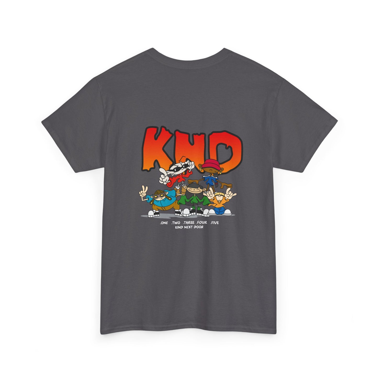 Cartoon Inspired Tee - Unisex Heavy Cotton Shirt for a Fun Look