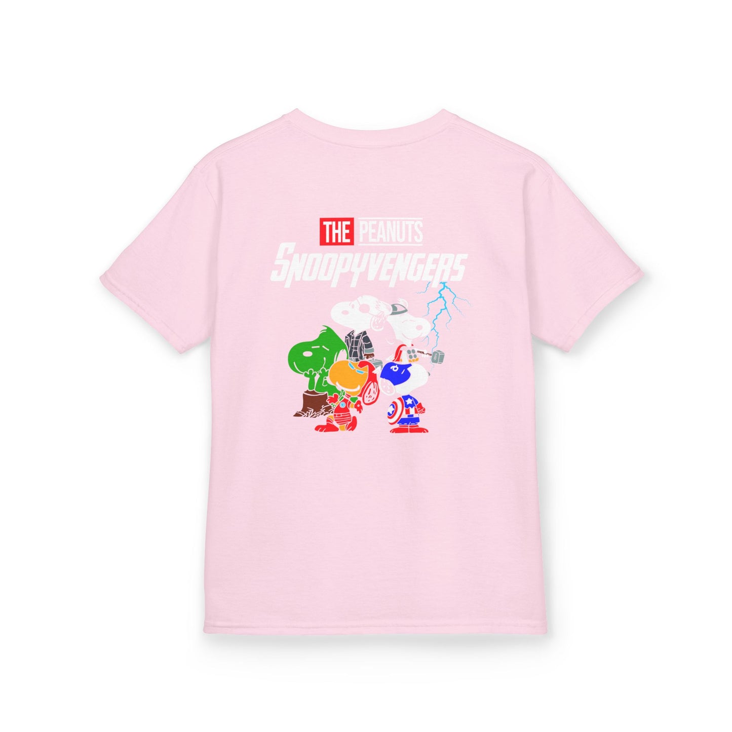 Kids Snoopyvengers Graphic Tee - Fun Cotton T-Shirt for Young Fans