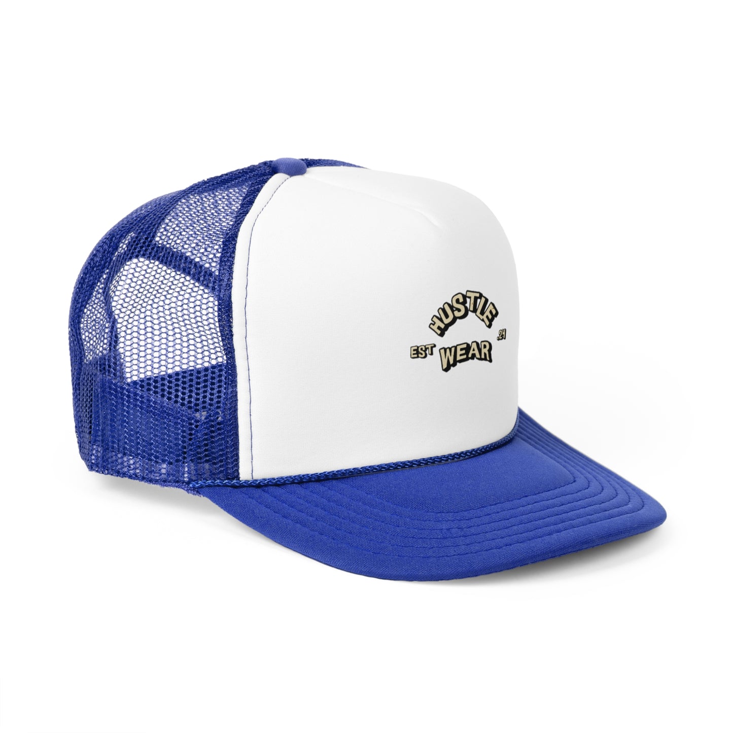 Hustle Wear Trucker Cap - Motivational Snapback Hat for Entrepreneurs