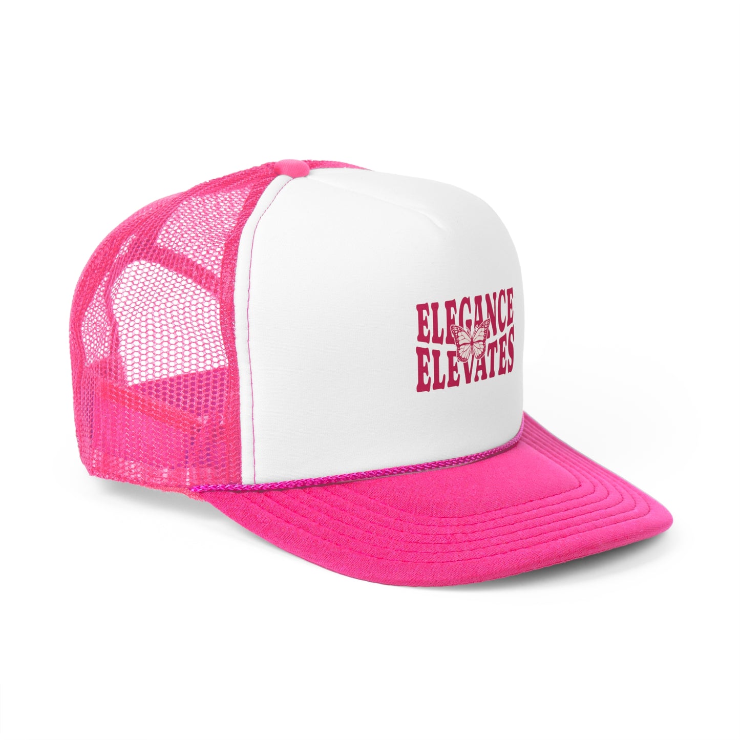 Elegant Elevation Trucker Cap - Trendy Headwear