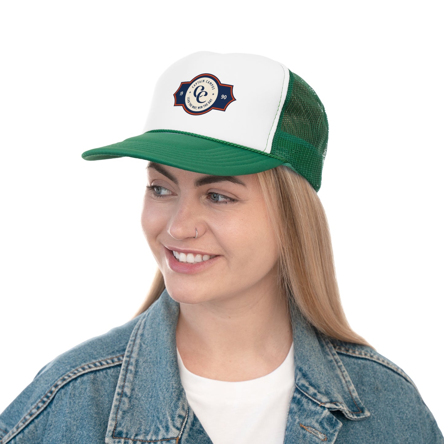 Vintage Captain Camping Trucker Caps - Retro Style, Adventure Ready