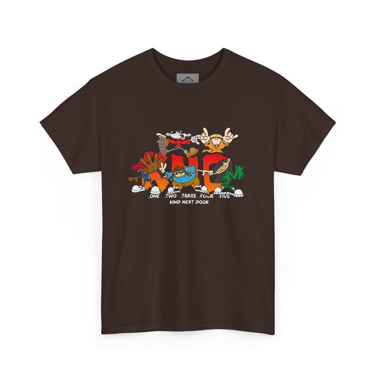 Cartoon Inspired Tee - Unisex Heavy Cotton Shirt for a Fun Look