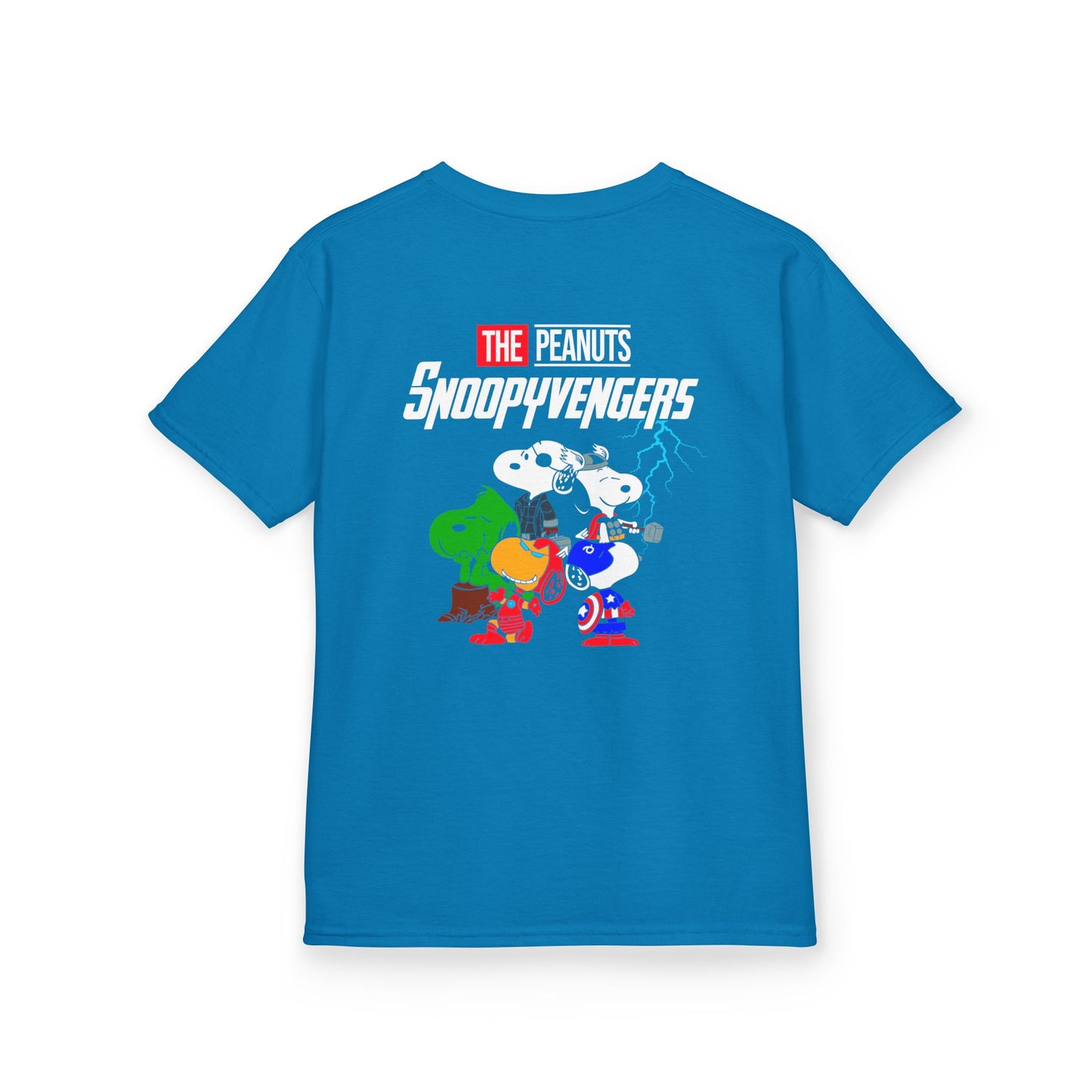 Kids Snoopyvengers Graphic Tee - Fun Cotton T-Shirt for Young Fans