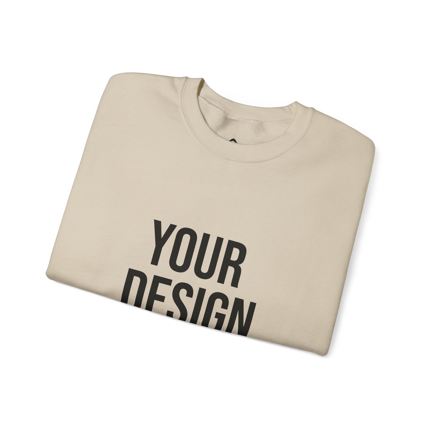 Your Design Here Custom Printed Crewneck Sweatshirt