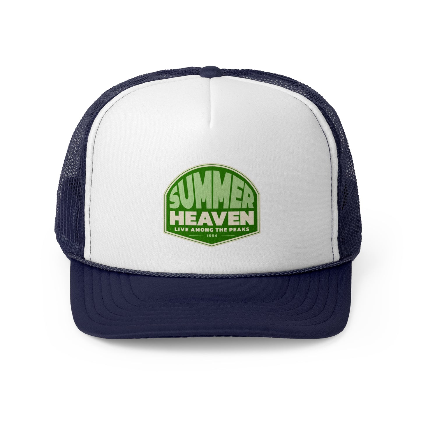 Summer Heaven Trucker Cap - Live Among the Peaks