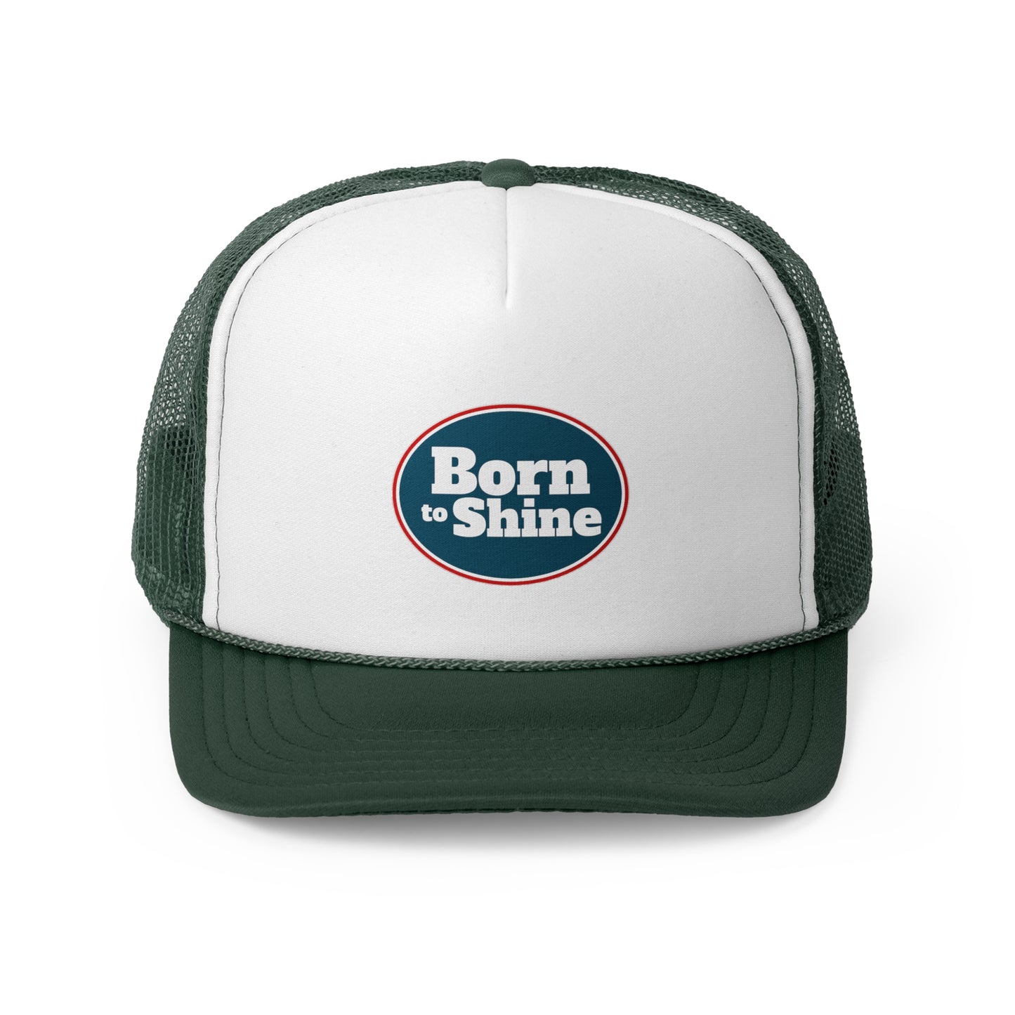 Born to Shine Trucker Cap - Inspirational Outdoor Hat for Adventure Lovers