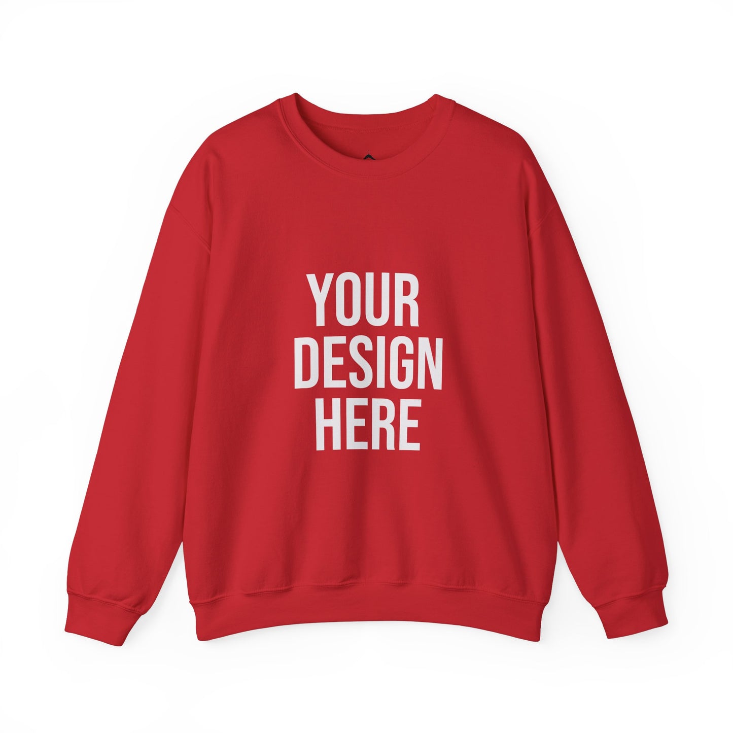 Your Design Here Custom Printed Crewneck Sweatshirt