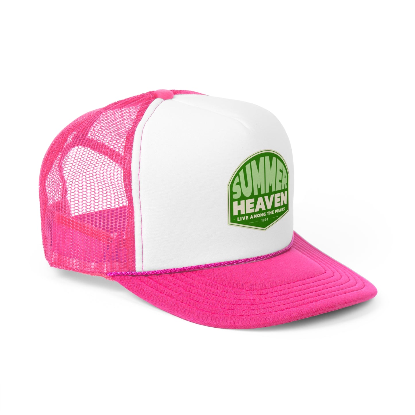 Summer Heaven Trucker Cap - Live Among the Peaks