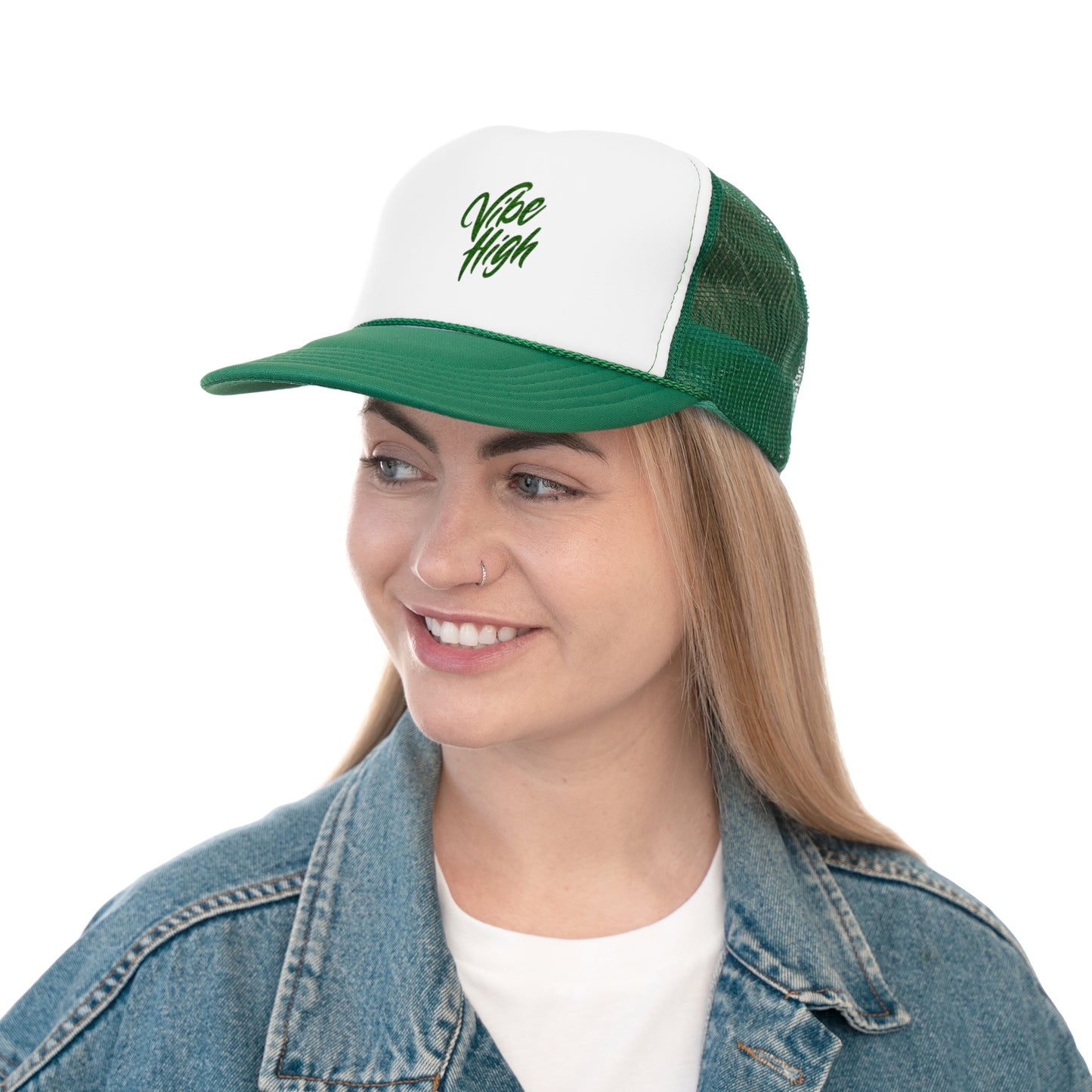 Vibe High Trucker Cap - Stylish & Comfortable Headwear for All Adventures