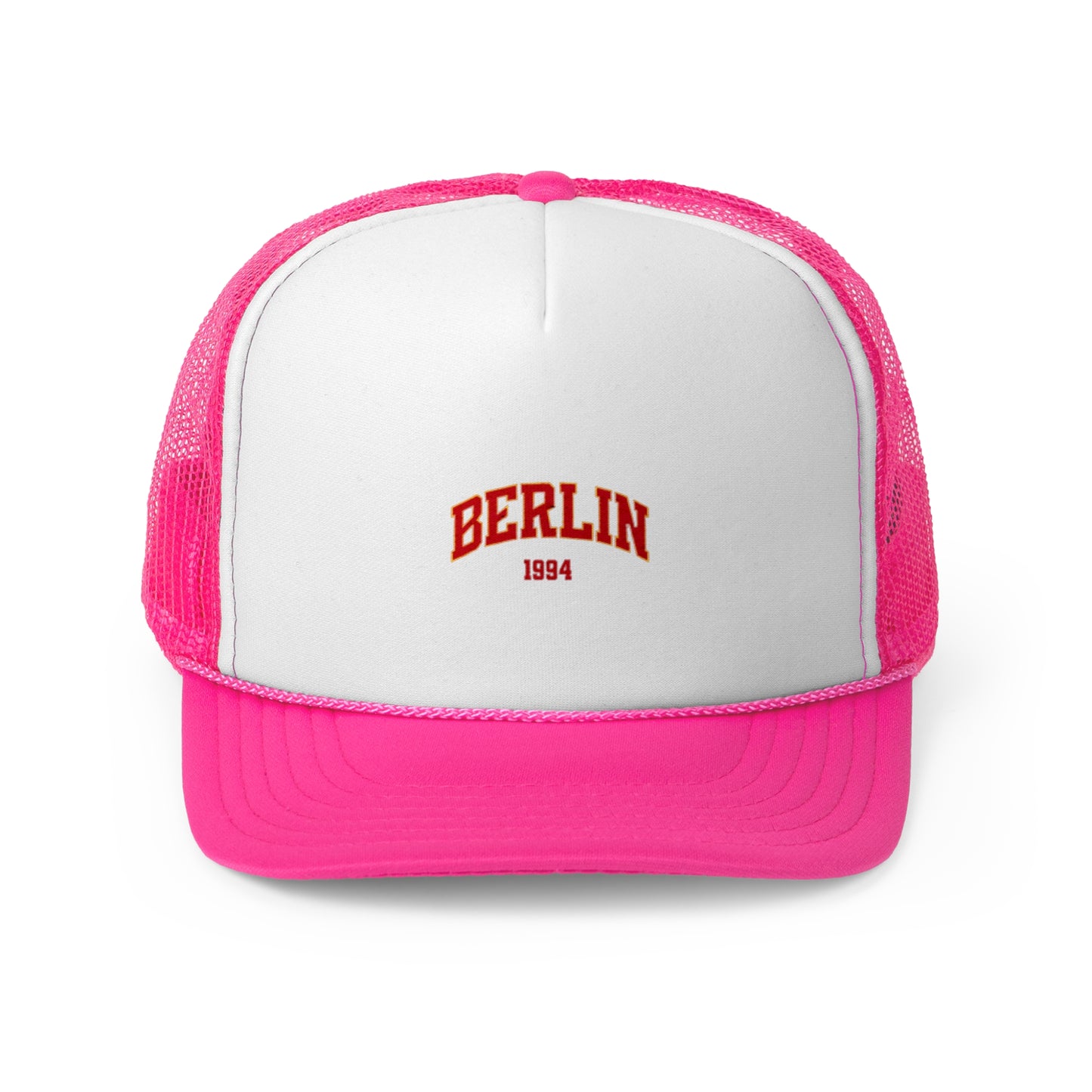 Vintage Berlin Trucker Cap - Classic Style Hat for Daily Wear