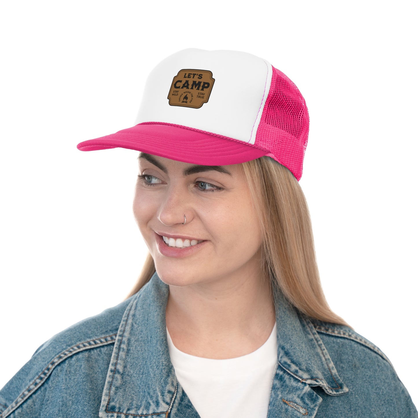 Lets Camp Trucker Cap Everyday Wear