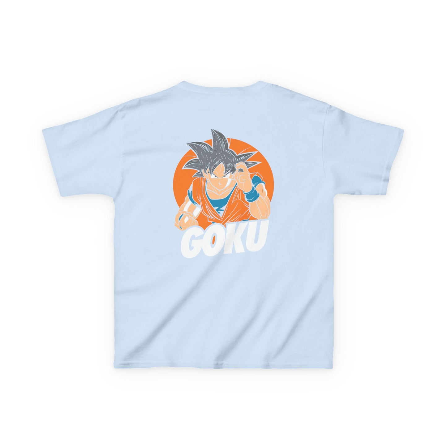 Goku Kids Heavy Cotton Tee – Fun Anime T-Shirt for Young Fans